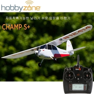 RC 비행기 HobbyZone Champ S+ DX6 조종기