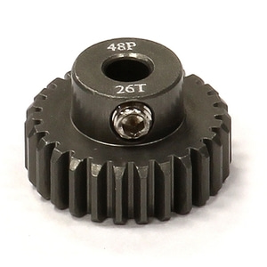 Billet HD Stainless Steel 48 Pitch Pinion 21T for Brushless w/ 0.125