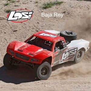 [바자레이]Baja Rey: 1/10-Scale AVC RTR 4WD Trophy Truck(Red)