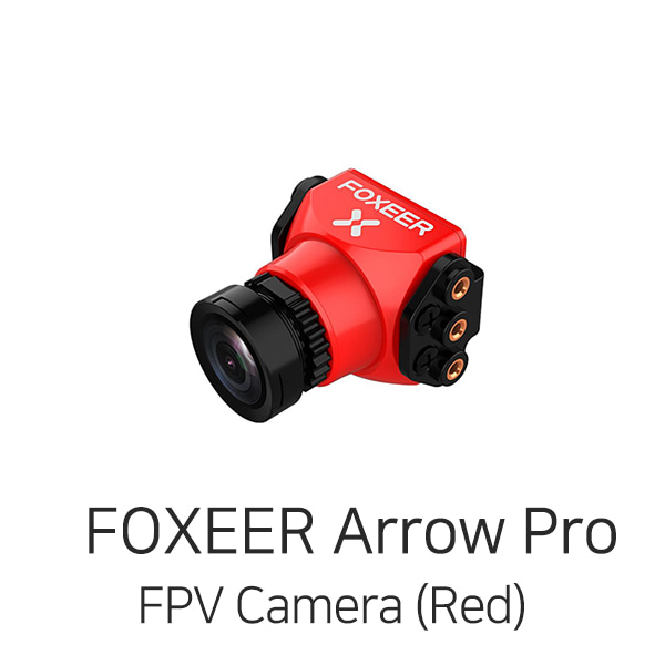 폭시어 Foxeer Arrow Mini Pro FPV 카메라 (Red)