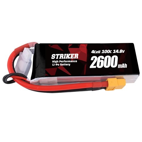 스트라이커 Striker 14.8V 2600mAh 100C 배터리