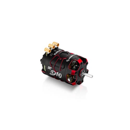 [드리프트 모터] XERUN D10 13.5T 2900Kv Sensored Brushless Motor - Passion Edition (Red)