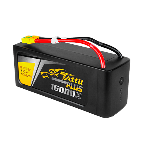 타투 Tattu Plus 22.2V 16000mAh 15C XT90S 리튬폴리머 배터리